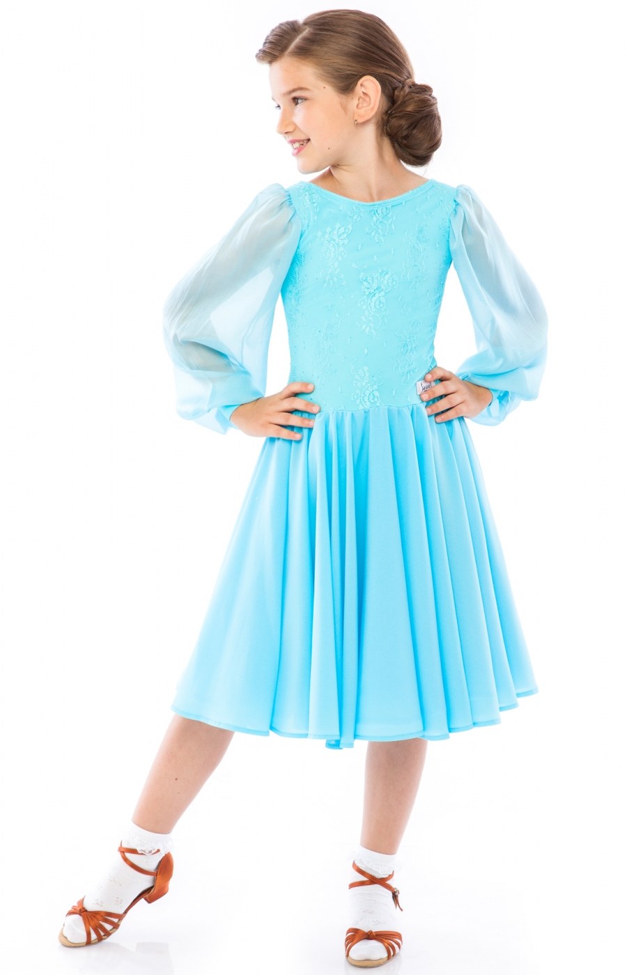 Teen Girl Juvenile Practice Ballroom Dress