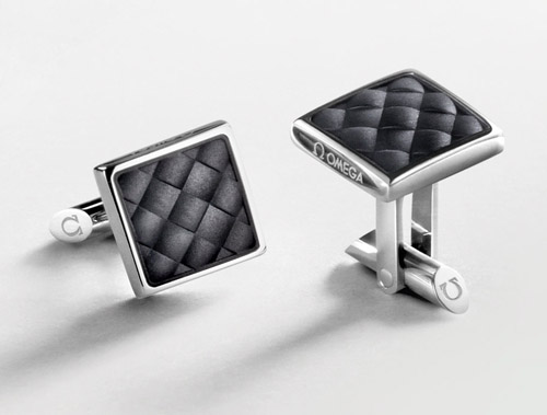 Silver cufflinks